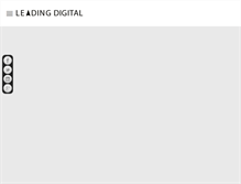 Tablet Screenshot of leadingdigitalbook.com